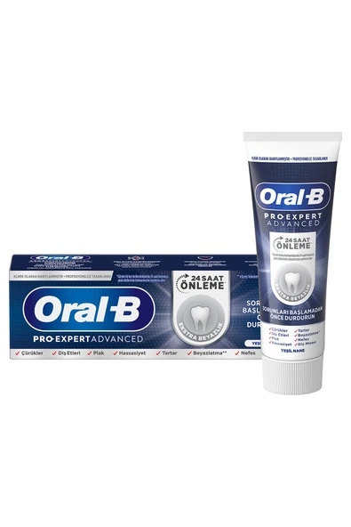 Oral-B Pro-Expert Advanced Extra Whitening Diş Macunu 75 ml - Resim 7