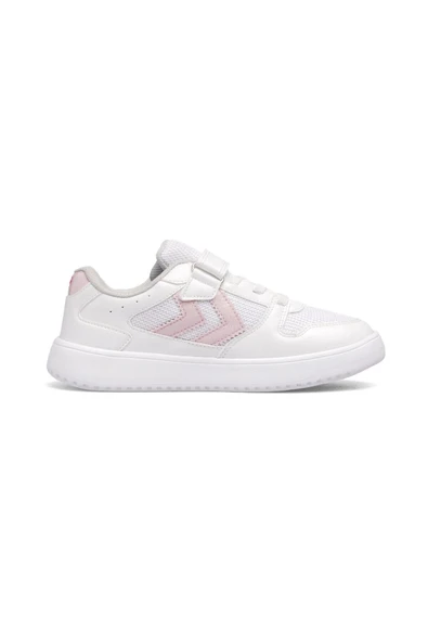 Hummel Beyaz-Pembe Cırtlı Fileli Hafif Kız Çocuk Spor Ayakkabı 900866 Hml Kayno SM. Jr. ürün görseli 1