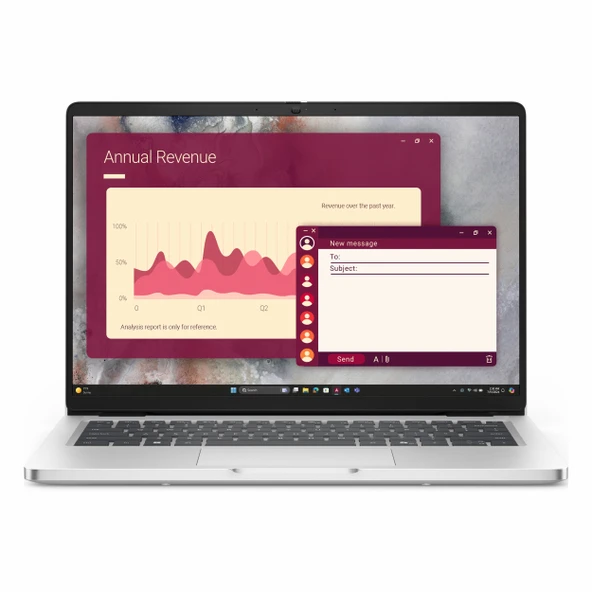 Dell Pro 14 BTO107_PC14250_U Ultra 7 255U 16GB 512SSD 14" FullHD+ FreeDOS Dizüstü Bilgisayar ürün görseli 1