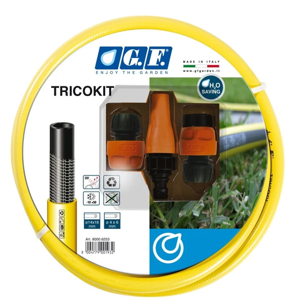 G.F. GF80007027 Hortum Tricogi 1/2'' 25m Adaptör Kitli ürün görseli 1