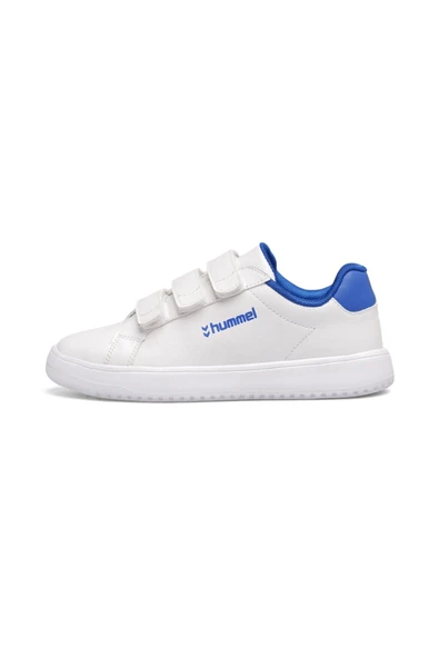 Hummel Beyaz-Mavi Cırtlı Unisex Çocuk Spor Ayakkabı 900862 Hml Busan 25 Jr ürün görseli 1