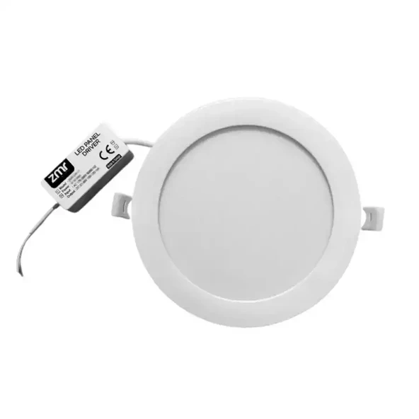 ZMR-205 2’li Set 15W Gömme LED Spot Slim Panel 6500K Beyaz Işık Yuvarlak Alüminyum Kasa Tavan Spotu ürün görseli 1