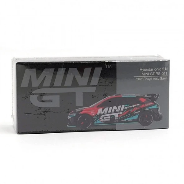 Mini GT 1/64 Hyundai Ioniq 5N MINI GT RS-01T 2025 Tokyo Auto Salon MGT01098 ürün görseli 1