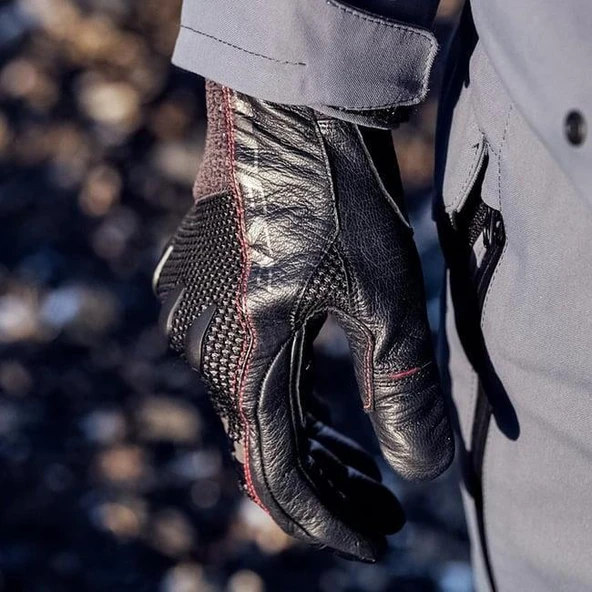 DAINESE KARAKUM ERGO MAGİC CONNECTİON  SİYAH ELDİVEN - Resim 9