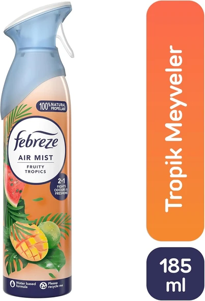 Febreze Tropikal Meyveler Oda Kokusu 185 ml ürün görseli 1