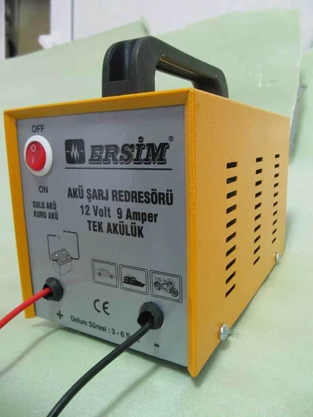Ersim Mini Akü Şarj Cihazı ürün görseli 1