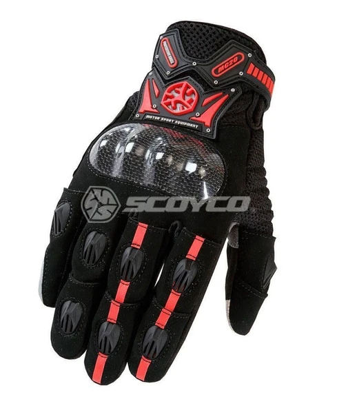 SCOYCO MC20 RED ELDİVEN - Resim 2