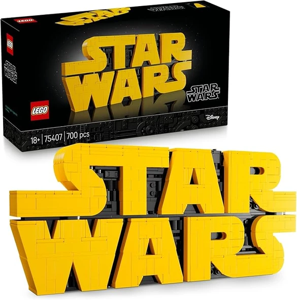 LEGO 75407 Star Wars Parçalarla Yapılan Star Wars Logosu ürün görseli 1