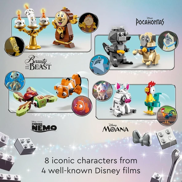 LEGO 43226 BrickHeadz Disney Ikilileri - Resim 2