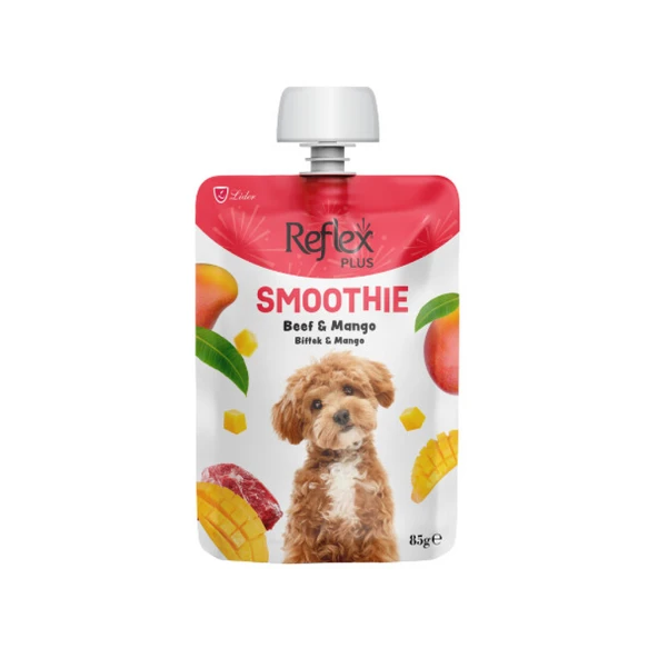 Reflex Plus Smoothie Biftek ve Mangolu Köpek Ödül Maması 85gr ürün görseli 1
