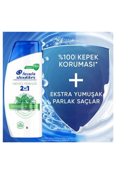 Mentol Ferahlığı 2si1 Arada Şampuan 625 ml - Resim 6