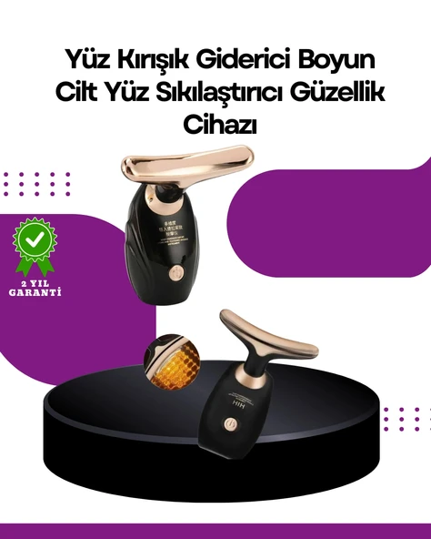 Nevamel Şarjlı Yüz Masaj Aleti – Gözenek Sıkılaştırıcı & Cilt Yenileyici Etki ürün görseli 1