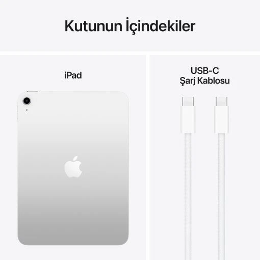 İPAD A16 128GB MD3Y4TU/A GÜMÜŞ - Resim 2