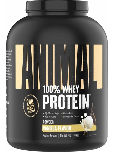 Universal Animal 100% Whey Protein 1.8kg Vanilya Aromalı ürün görseli 1