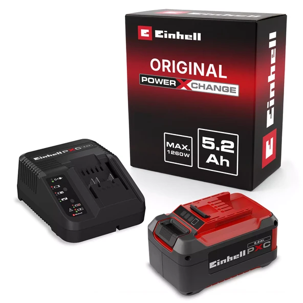 Einhell 5,2 Ah PXC Starter-Kit Akü ve Şarj Ünitesi Başlangıç Kiti ürün görseli 1