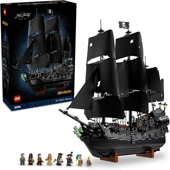 LEGO 10365 City Captain Jack Sparrow'ın Korsan Gemisi ürün görseli 1