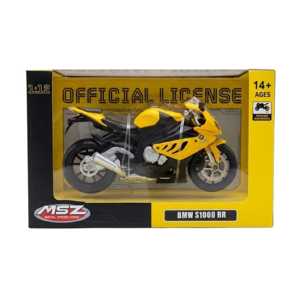 1/12 BMW S1000RR Model Motosiklet ürün görseli 1