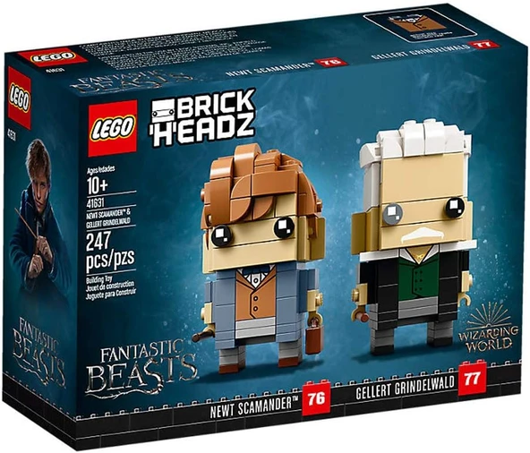Lego 41631  Brickheadz Fantastic Beasts Newt Scamander - Gellert Grindelwald ürün görseli 1