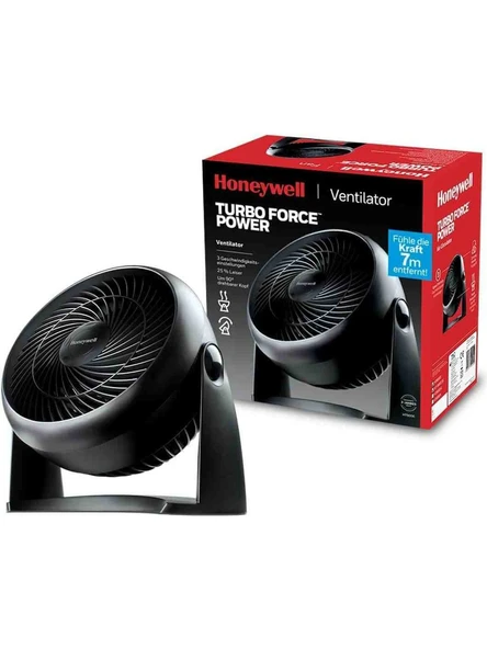 Honeywell TurboForce HT-900E Siyah Masaüstü Vantilatör ürün görseli 1