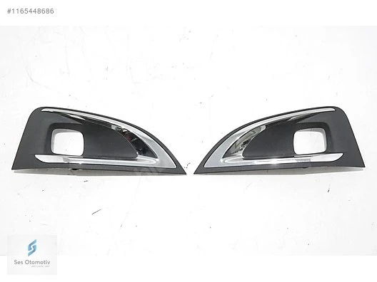 Peugeot 3008 2017-2020 Sis Lamba Çerçevesi Sağ Nikelaj Çıtalı (Tw) (Oem No:1617977580) ürün görseli 1
