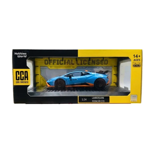 1/24 Lamborghini STO Pearl Blue Model Araba ürün görseli 1
