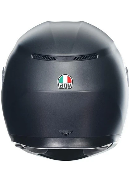 Agv K3 Full Face Mat Siyah Motor Kaskı - Resim 3