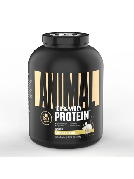 Universal Animal 100% Whey Protein 2.3kg Vanilya Aromalı ürün görseli 1