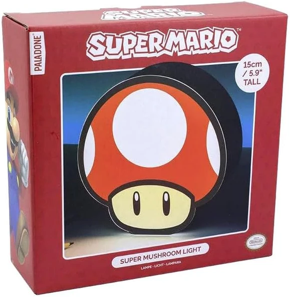 Paladone Super Mushroom Box Lamba - Resim 4
