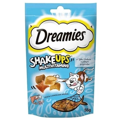 Dreamies Shake Ups Seafood Kedi Ödülü 55 Gr ürün görseli 1