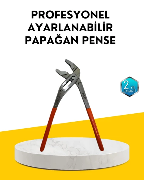 Nevamel® Profesyonel Ayarlı Pense Kurbağacık Ağzı Geniş Açılım ürün görseli 1