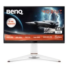 BenQ Mobiuz EX271U 27" 4K UHD IPS 165Hz 1ms USB-C FreeSync Oyuncu Monitörü ürün görseli 1