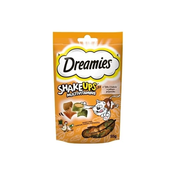 Dreamies Shakeups Kümes Hayvanlı 55 GR Kedi Ödülü Maması ürün görseli 1
