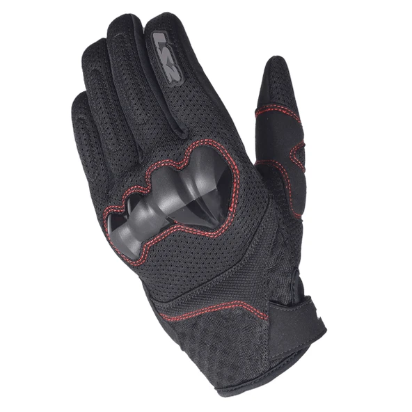 LS2 CHAKI EVO KADIN ELDİVEN SİYAH - Resim 2