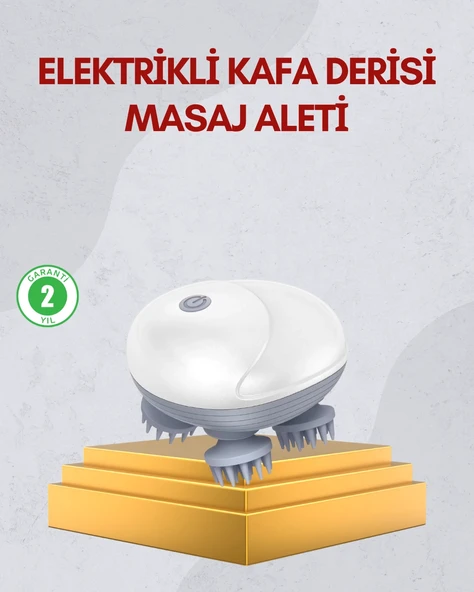 Nevamel® Kablosuz Kafa ve Vücut Masaj Aleti Taşınabilir Tasarım ürün görseli 1