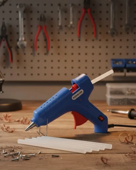 Nevamel® 60 W Silikon Tabancası 11 mm Silikon Uyumlu 5 Adet Hediye Silikon ürün görseli 1