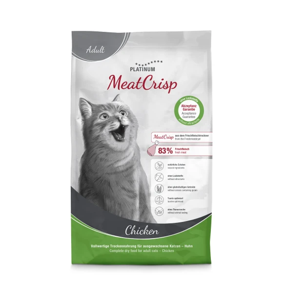 Platinum MeatCrisp Tavuklu Yetişkin Kedi Maması 3 Kg ürün görseli 1
