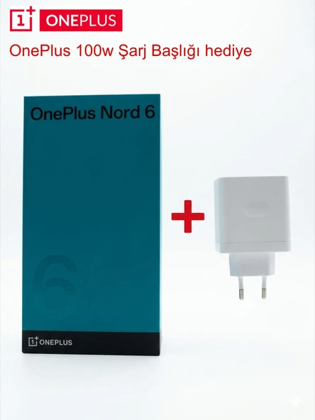 Oneplus  Nord 6  5g 512GB/12GB Ram (Oneplus Türkiye Garantili)+100w Orjinal Şarj Başlığı Hediyeli ürün görseli 1