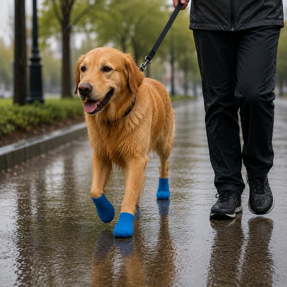 Kedi ve Köpek Pati Bandajı - Su Geçirmez - Kendinden Yapışkanlı - 6 Renk ürün görseli 1