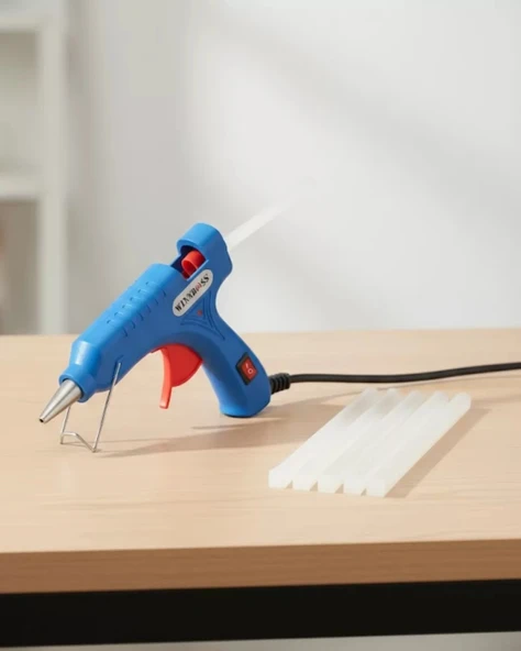 Nevamel® Pratik Kullanımlı 20W Silikon Tabancası 7.5 mm Silikon Uyumlu 5 Adet Hediye Silikon ürün görseli 1