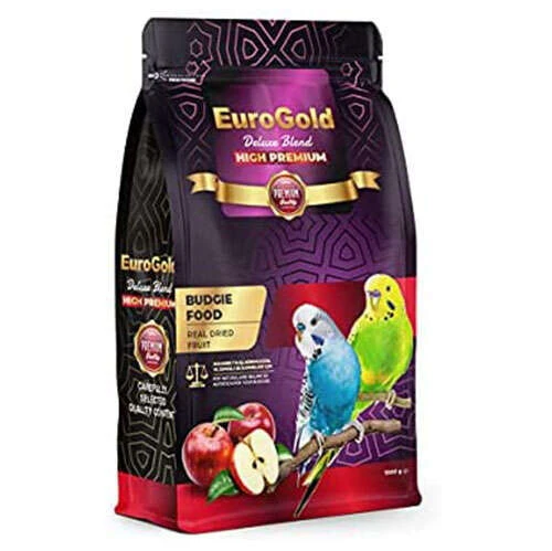 EuroGold Deluxe Blend Premium Gerçek Elmalı Muhabbet Kuşu Yemi 1000 Gr ürün görseli 1