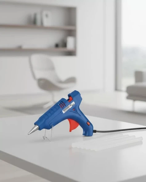 Nevamel® 11 mm Silikon Uyumlu 100 W Güçlü Silikon Tabancası 5 Adet Silikon Hediyeli ürün görseli 1