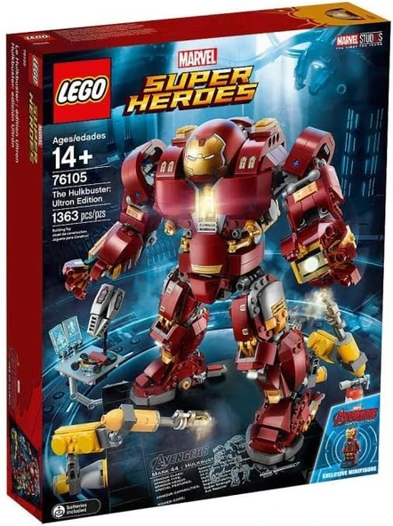 LEGO 76105 The Hulkbuster: Ultron Edition Set - Resim 3