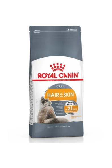 ROYAL CANİN HAİR&SKİN CARE TÜY GÜZELLİĞİ İÇİN KEDİ MAMASI 4KG ürün görseli 1