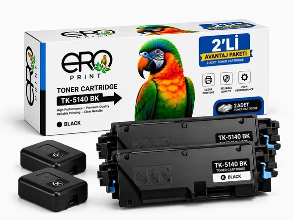 Kyocera ECOSYS M6030cdn Siyah Muadil Toner - 2'li Avantaj Paket ürün görseli 1