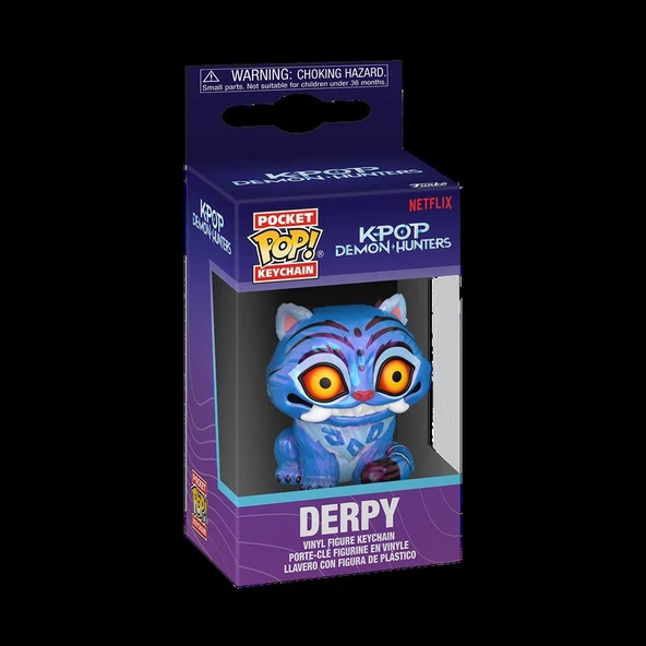 Funko Pop Pocket Keychain KPOP Demon Hunters Derpy ürün görseli 1