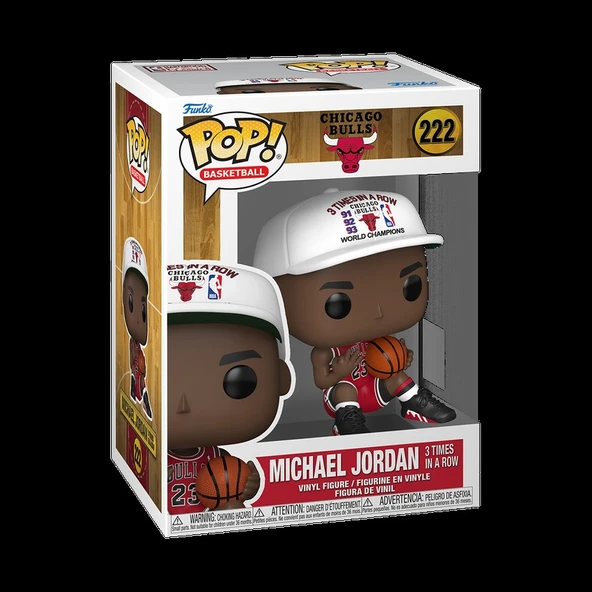 Funko Pop Basketball Michael Jordan 3 Times in a Row 222 ürün görseli 1