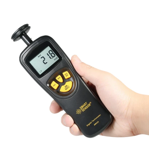Smart Sensor AR 925 Temaslı Devir Ölçer Takometre - Resim 2