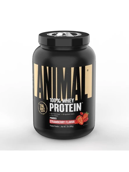 Universal Animal 100% Whey Protein 908 Gr Çilek Aromalı ürün görseli 1