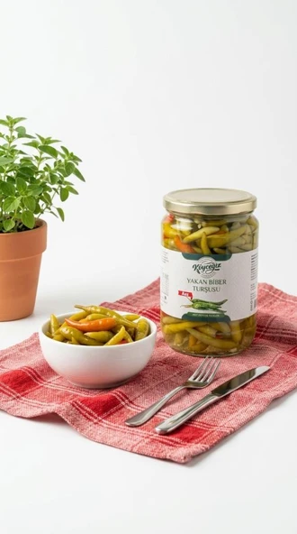 Kb Köyceğiz Yöresel Acı Biber Turşusu 680 Gr ürün görseli 1