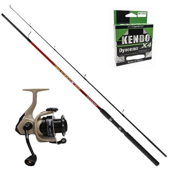 Okuma Outrax 4000 - Effe Xperia 240cm 10-40gr Spin Olta Seti ürün görseli 1